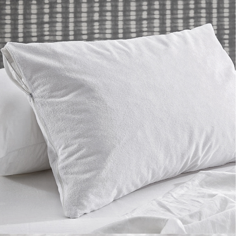 50/50 Polycotton Waters Terry Hotel Protector de perne