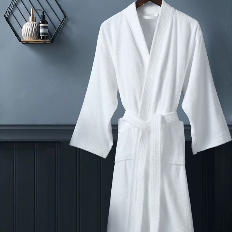 White Cotton 5 Star Hotel Terry Hotel Bătă de baie