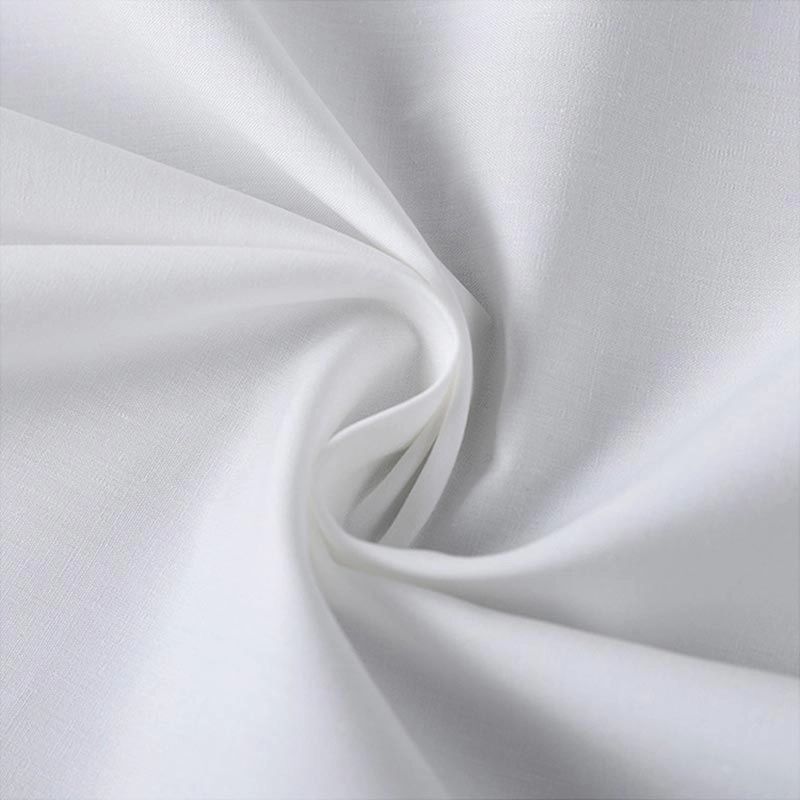 Bumbac Percale țesut 200TC White Hotel Beds Fabric