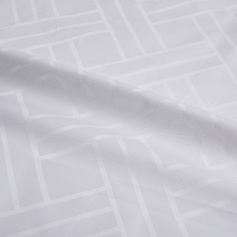 Bumbac pur din bumbac țesut Jacquard Hotel Foaie