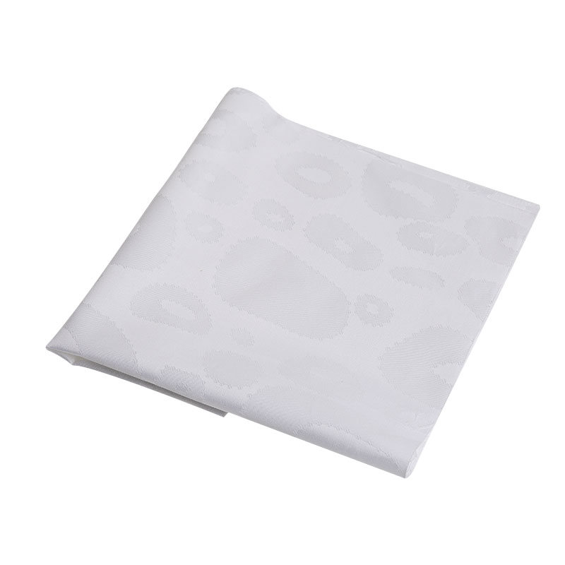 300t bumbac pură alb sateen jacquard hotel țesătură de pat